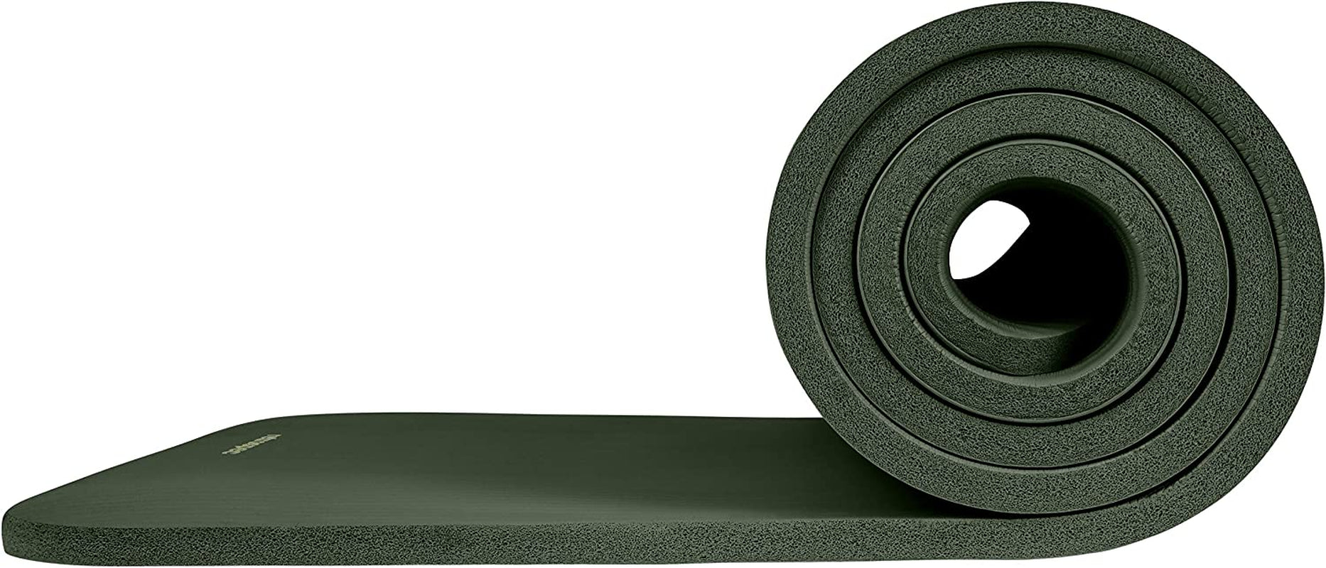 Solana Yoga Mat 1" & 1/2" Thick W/Nylon Strap for Men & Women - Non Slip Exercise Mat for Yoga