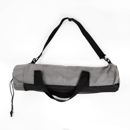 Yoga Bag, Adjustable, Fits Most Yoga Mats, 26" L X 6In Dia, High Quality Polyester, Dark Gray